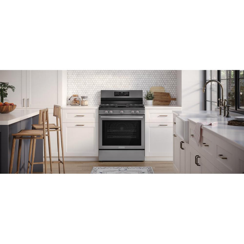 Frigidaire 30-inch Gas Range with Air Fry FCRG3083AS