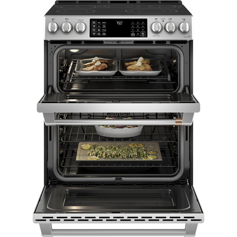 Café 30-inch Slide-in Electric Range with Wi-Fi CCES750P2MS1 IMAGE 2