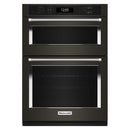  KitchenAid 27-inch, 5.7 cu. ft. Built-in Combination Wall Oven with Microwave with Air Fry KOEC527PBS IMAGE 1