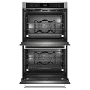  KitchenAid 27-inch, 8.6 cu. ft. Built-in Double Wall Oven with Air Fry KOED527PSS IMAGE 2