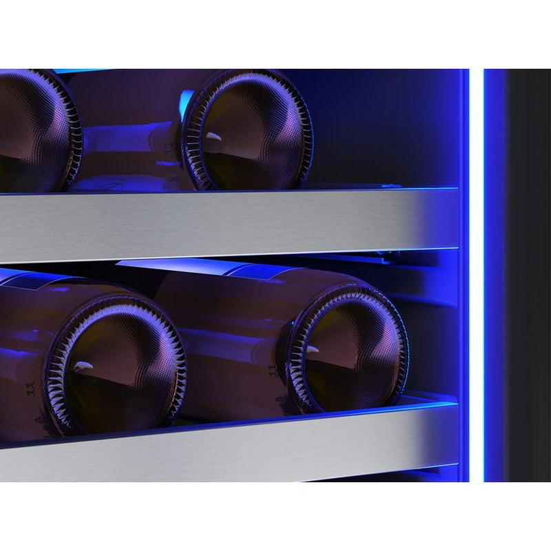 Zephyr 132-Bottle Full Size Dual Zone Wine Cooler PRW24F02CG IMAGE 9