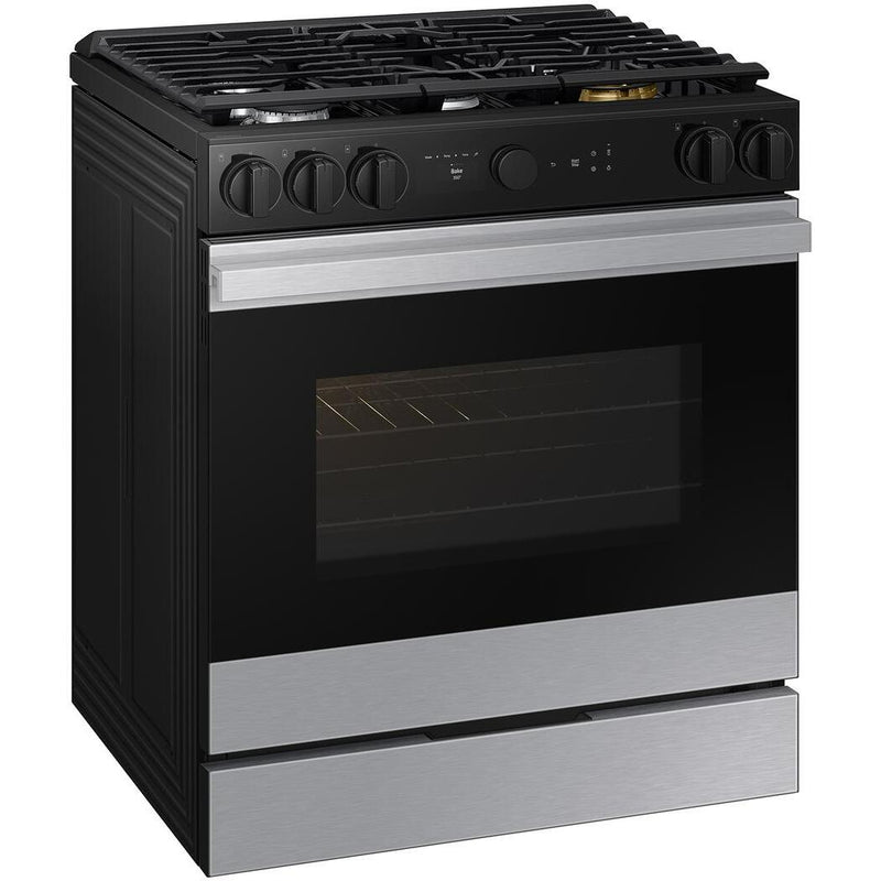 Samsung 6.0 cu. ft. Bespoke Smart Slide-In Gas Range NSG6DG8500SR/AA IMAGE 11