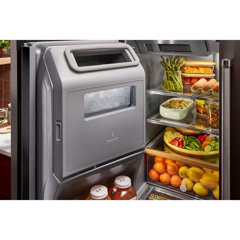 KitchenAid 36-inch French 4-Door Refrigerator with External Water and Ice Dispensing system KRMF536RBS IMAGE 10
