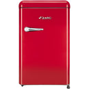 Epic 21.5-inch, 4.3 cu. ft. Retro Compact Refrigerator ECRR43RED IMAGE 1