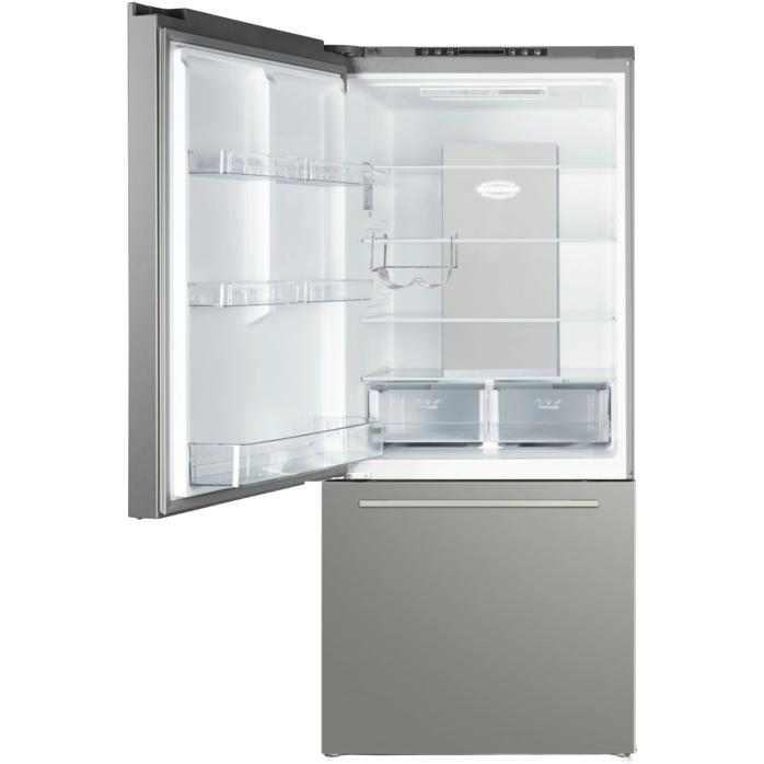Marathon 30-inch, 18 cu. ft. Bottom Freezer Refrigerator MFF179SSBM-LH IMAGE 2