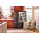  KitchenAid 36-inch, 20 cu. ft. Counter-Depth French 3-Door Refrigerator with Water Dispenser KRFC136RBS IMAGE 13