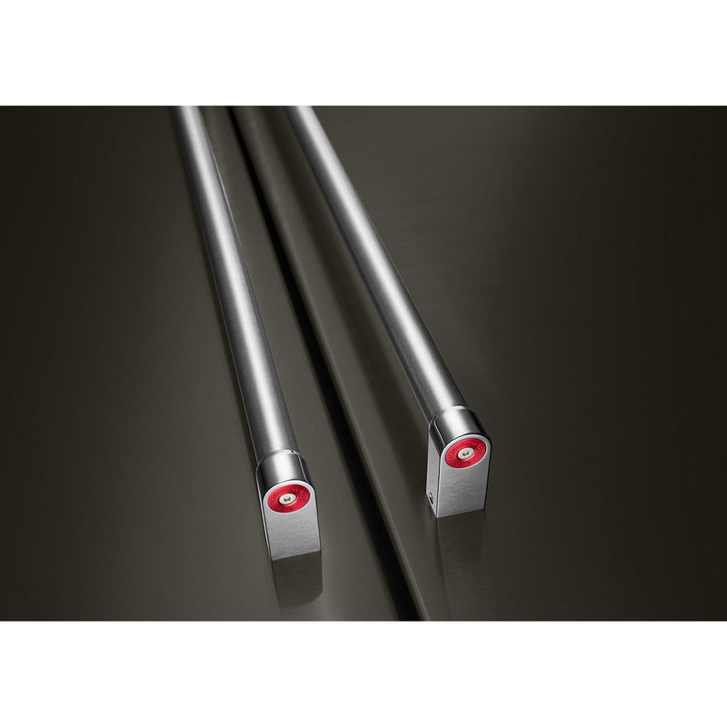  KitchenAid 36-inch, 20 cu. ft. Counter-Depth French 3-Door Refrigerator with Water Dispenser KRFC136RBS IMAGE 7