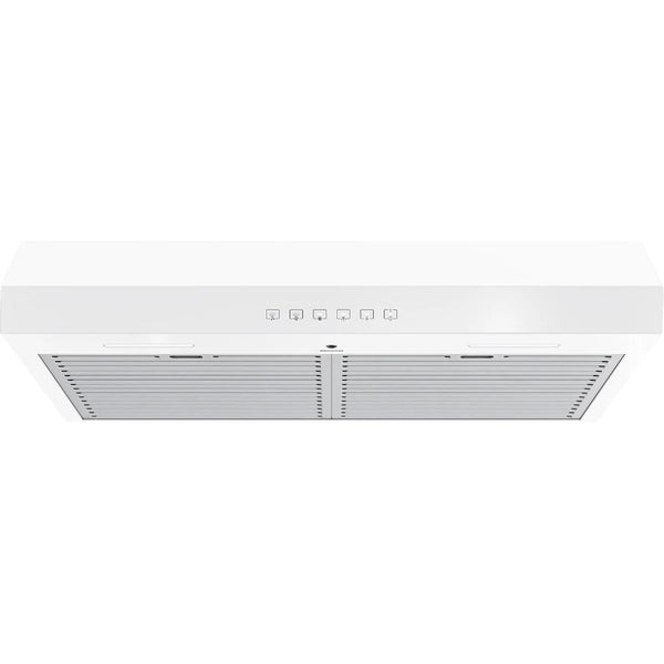 Broan 30-inch Glacier Series GLA3 Under-Cabinet Range Hood GLA3304WW IMAGE 1