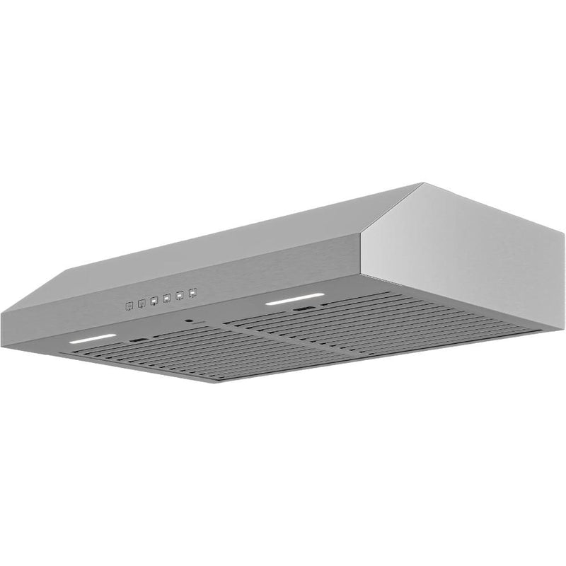Broan 30-inch Glacier Series GLA3 Under-Cabinet Range Hood GLA3304SS IMAGE 3