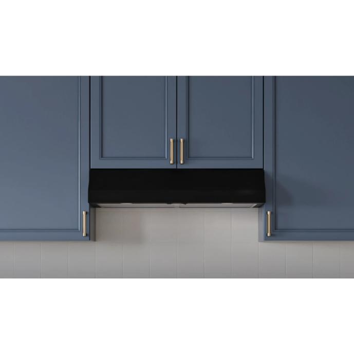 Broan 36-inch Glacier GLA1 Series Under-Cabinet Range Hood GLA1363BL IMAGE 2