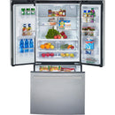  GE Profile 33-inch, 23.8 cu. Ft. French 3-door refrigerator PFE24HYRCFS IMAGE 7