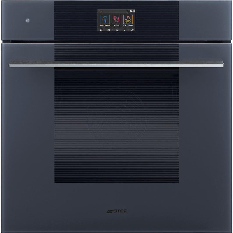 Smeg 24-inch Built-in Single Wall Oven with Convection Technology SOU2104TG IMAGE 1