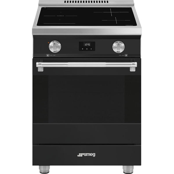 Smeg 24-inch Freestanding Induction Range SPR24UIMAN IMAGE 1