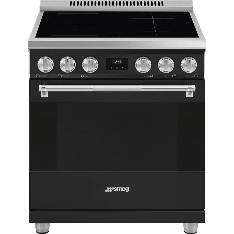 Smeg 30-inch Freestanding Induction Range SPR30UIMAN IMAGE 1