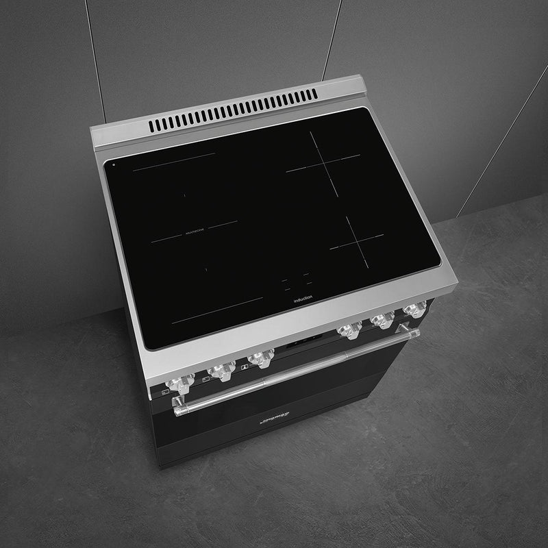 Smeg 30-inch Freestanding Induction Range SPR30UIMAN IMAGE 5