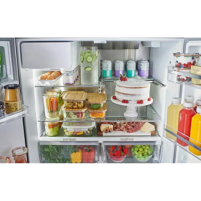 Bosch 36-inch 500 Series French Door Bottom Mount B36CD52SNB IMAGE 10