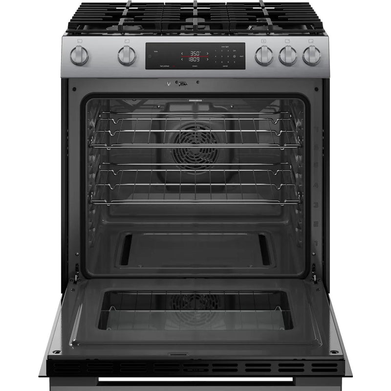 Bosch 30-inch Slide-in Gas Range with Convection Technology HGF1050MUC IMAGE 9