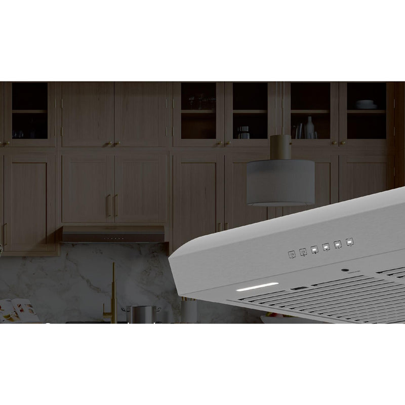 Broan 30-inc Series MTR3 Mantra Under-Cabinet Range Hood MTR3304SS IMAGE 3