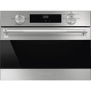 Smeg 24-inch, 1.77 cu. ft. Built-in Microwave Oven with Grill SOCU2300MX IMAGE 1