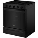 Whirlpool 30-inch Slide-In Gas Range with Wi-Fi WSGS5030SB IMAGE 5