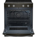 Whirlpool 30-inch Slide-In Electric Range with Wi-Fi YWSES5030SV IMAGE 2