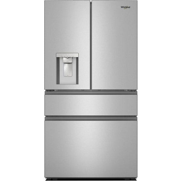  Whirlpool 36-Inch French Door Refrigerator with In-Door Water and Ice Maker WRMF3536SZ IMAGE 1