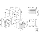  Smeg 30-inch, 3.99 cu. ft. Built-in Single Wall Oven SOPU3104TPG IMAGE 4