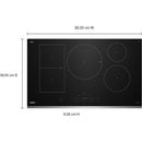  Whirlpool 36 inch Intelligent Induction Cooktop with Temp Cook™ Technology and WipeClean™ Coating WCIT7536SS IMAGE 14