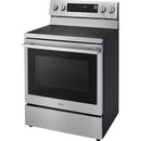 LG 30-inch Smart Electric Range with Air Fry LREN6325XE IMAGE 3