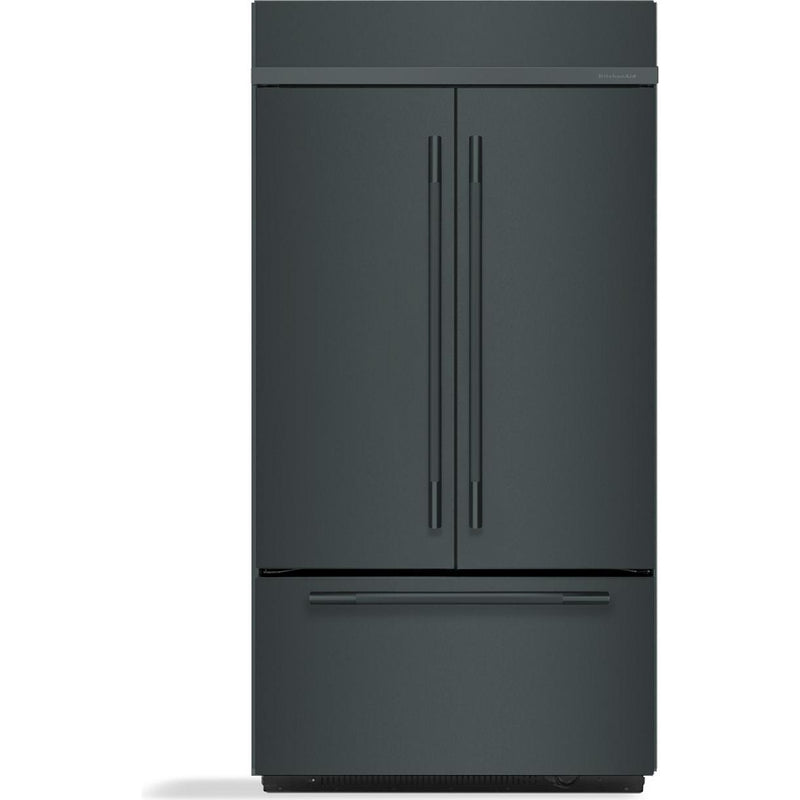  KitchenAid 42-inch, 24.2 cu. ft. Built-in French 3-Door Refrigerator KBFN542SJP IMAGE 1