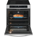 Frigidaire 30-inch Front Control Induction Range with Air Fry FCFI308CBS IMAGE 3