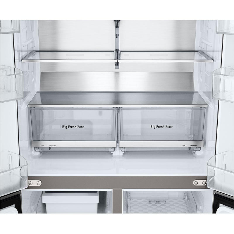 LG 36-inch French 4-Door Counter-Depth Refrigerator with Ice Maker LF24C8200S IMAGE 6