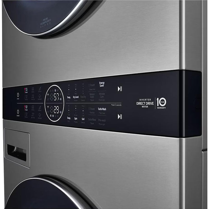 LG Stacked Washer/Dryer Electric Laundry Center with TurboWash™ 360 Technology WKEX200HVA IMAGE 16