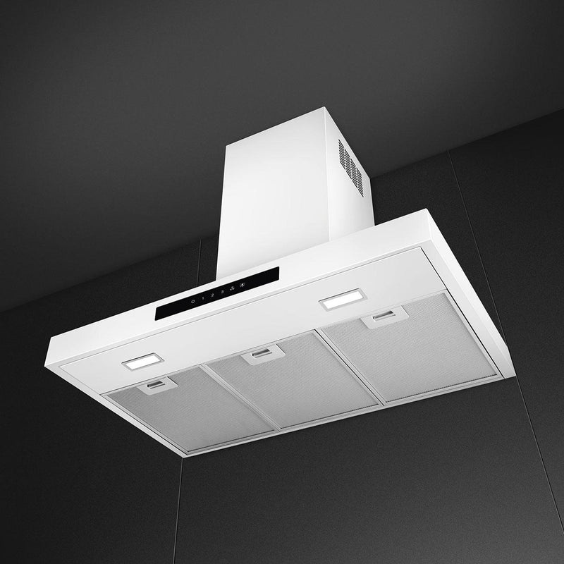  Smeg 30-inch Universale Wall Mount Hood KBTU30MW IMAGE 3