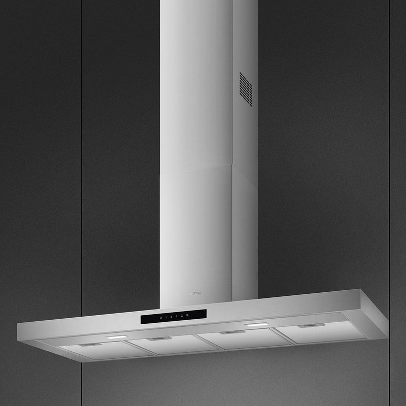  Smeg 48-inch Universale Wall Mount Hood KBTU48X IMAGE 2
