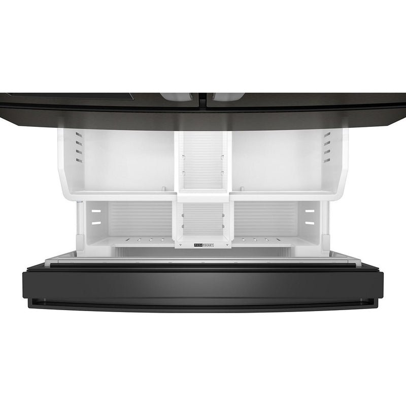  Whirlpool 36-inch French 4-Door Refrigerator with Water and Ice Dispensing System WRMF3636SV IMAGE 4