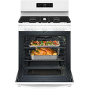  Whirlpool 30-inch Gas Range with Air Cooking Technology and Steam Clean WFGS4530SW IMAGE 3