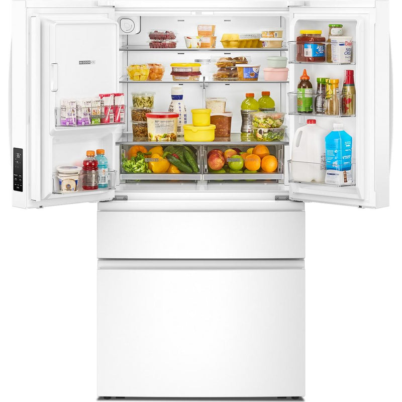  Whirlpool 36-inch French 4-Door Refrigerator with Water and Ice Dispensing System WRMF3636SW IMAGE 2