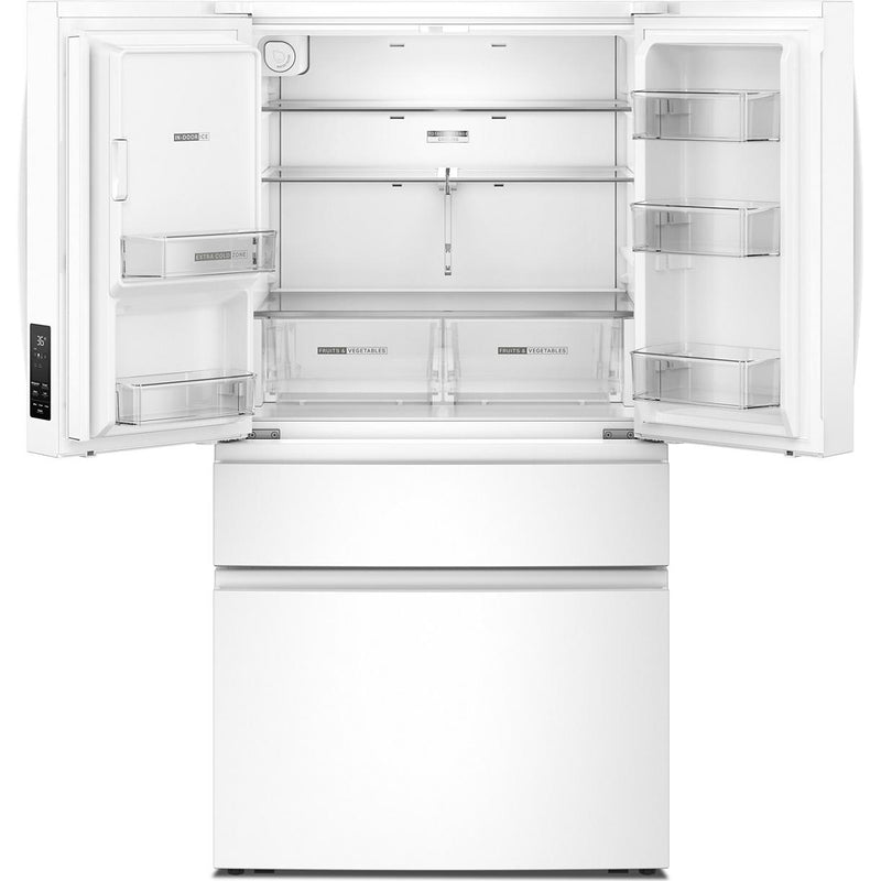  Whirlpool 36-inch French 4-Door Refrigerator with Water and Ice Dispensing System WRMF3636SW IMAGE 3