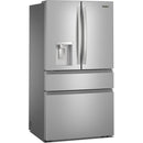  Whirlpool 36-inch French 4-Door Refrigerator with Water and Ice Dispensing System WRMF3636SZ IMAGE 4