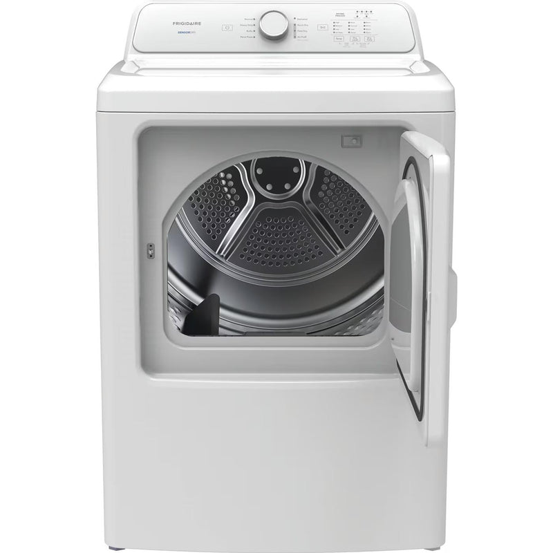  Frigidaire 7 Cu. Ft. Electric Dryer FLVE700CAW IMAGE 2