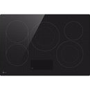 LG 30-inch Built-in Smart Electric Cooktop with 5 elements CBEW3017BE IMAGE 1