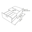 Asko 27" Laundry Pedestal with Storage Drawer 8082771-0 IMAGE 1