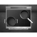  Smeg 30-inch Freestanding Induction Range SPR30UIMMW IMAGE 7