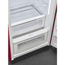  Smeg 24-inch, 9.53 cu. ft. Top Freezer Refrigerator with Multiflow System FAB28URDRB3 IMAGE 7