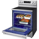  LG 30-inch 6.3 cu ft. Electric Range with Probake Convection and EasyClean® LREN6321YE IMAGE 12