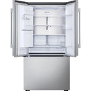  LG 24-inch, 23.7 cu. ft. Counter-Depth MAX™ French 3-Door Refrigerator with Zero Clearance™ LF24Z6330S IMAGE 3