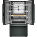  KitchenAid 36-inch, 24.8 cu. ft. Counter-Depth French 3-Door Refrigerator with Internal Water Dispenser KRFC336SJP IMAGE 2