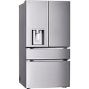  LG 29 cu. ft. MAX™ 4-Door French Door Refrigerator with Mini Craft Ice™ and Full-Convert Drawer™ LF29S9730S IMAGE 2