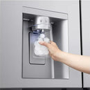  LG 29 cu. ft. MAX™ 4-Door French Door Refrigerator with Mini Craft Ice™ and Full-Convert Drawer™ LF29S9730S IMAGE 8